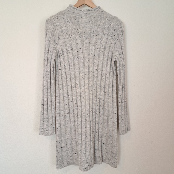 Madewell Donegal Rolled Mock Neck Ribbed Longsleeve Sweater Dress NWT - Picture 5 of 11